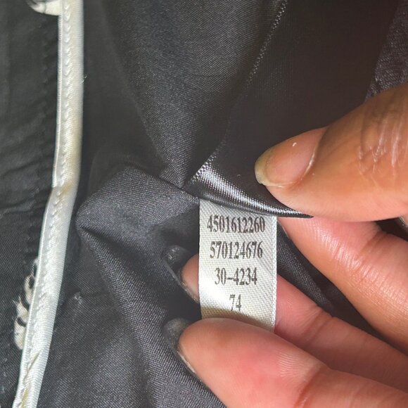 White House Black Market‎ Pull-On Skirt Textured Quilted Side Panels Black W 2 - Picture 11 of 12